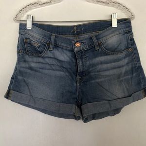 7 for All Mankind denim shorts